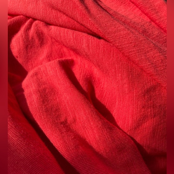 LuLaRoe LLR Maxi skirt ★ solid coral/red color ★ size small - Picture 8 of 9